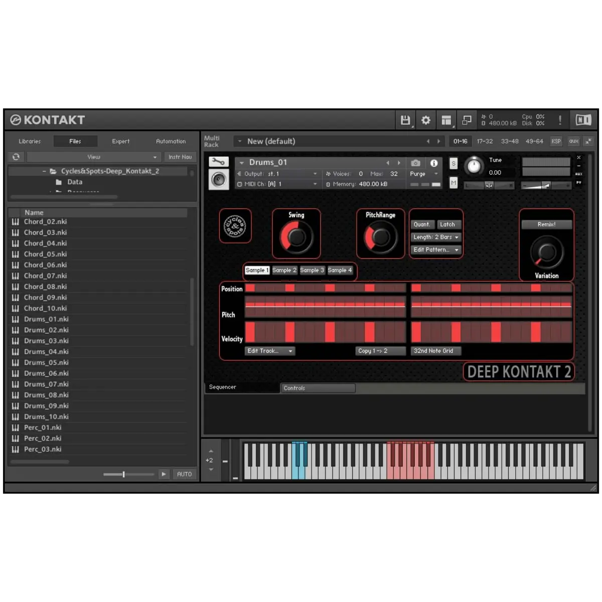 Cycles and Spots Deep Kontakt 2